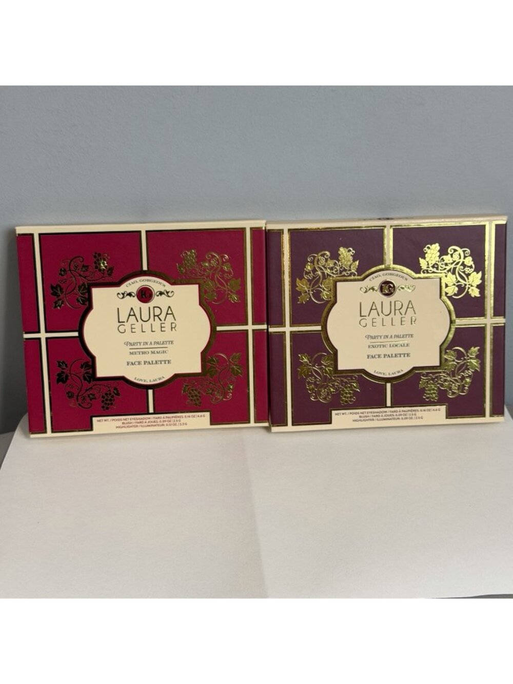 Laura Geller Face Pallet Metro Magic and Exotic Locale New Sealed